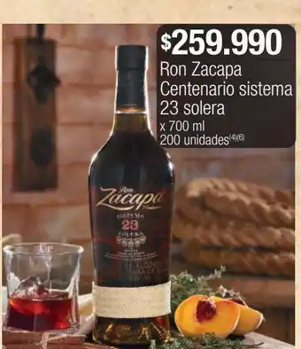 Jumbo Ron zacapa centenario sistema 23 solera x 700 ml oferta