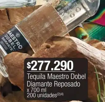 Jumbo Tequila maestro dobel diamante reposado x 700 ml oferta