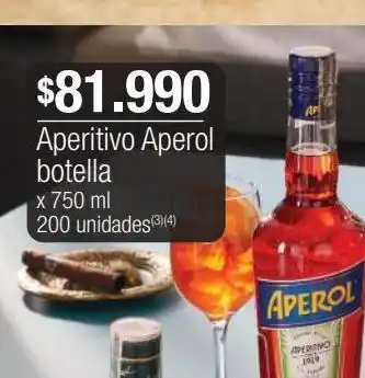 Jumbo Aperitivo aperol botella x 750 ml oferta