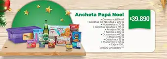 Jumbo Ancheta papá noel oferta