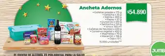 Jumbo Ancheta adornos oferta