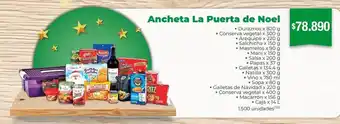 Jumbo Ancheta la puerta de noel oferta