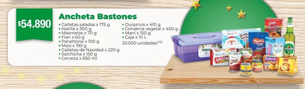 Jumbo Ancheta bastones oferta