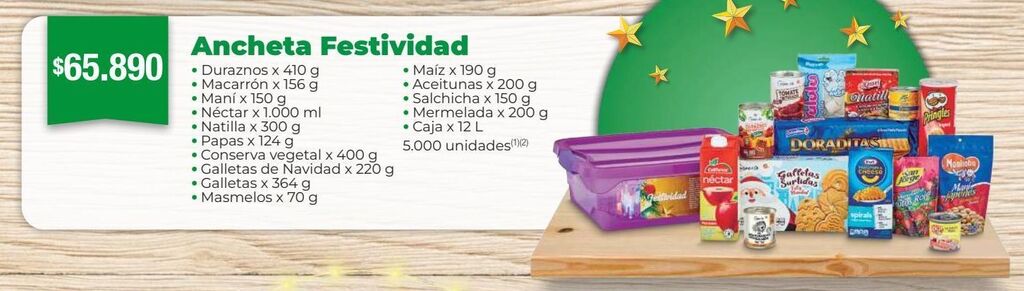 Jumbo Ancheta festividad oferta