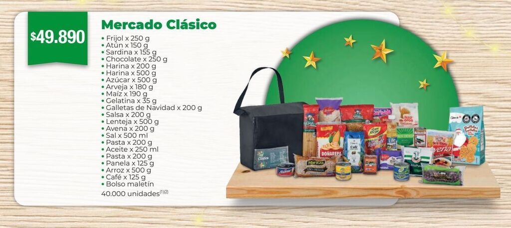 Jumbo Mercado clásico oferta