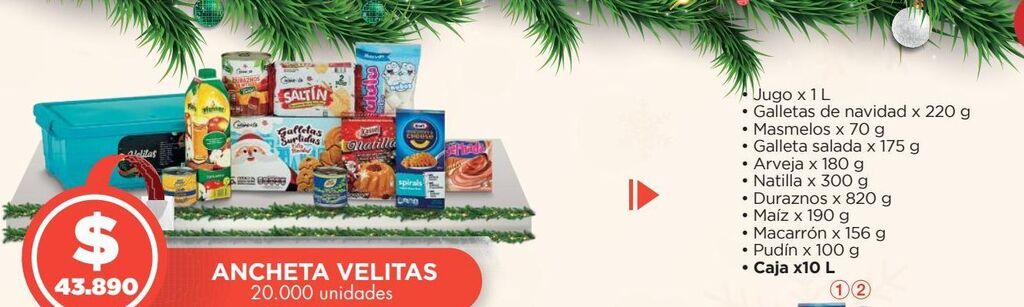 Metro Ancheta velitas oferta