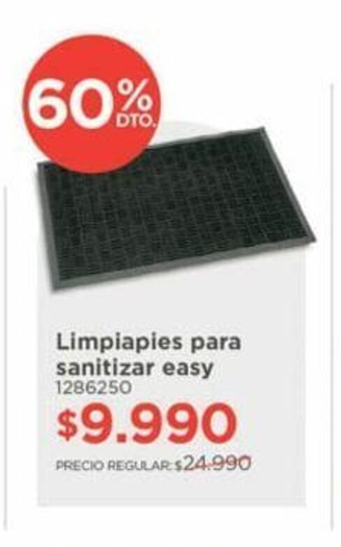 Easy Limpiapies para sanitizar easy oferta