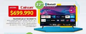 Ara Caixun Televisor LED 32" HD Smart TV oferta