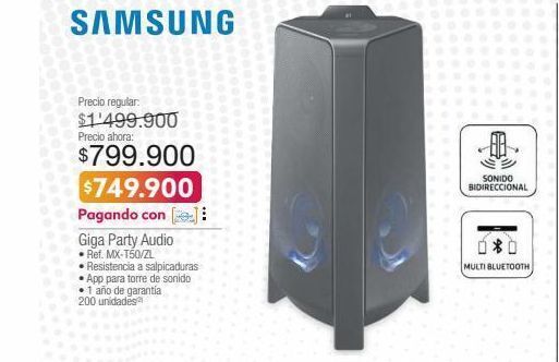 Jumbo Giga party audio oferta