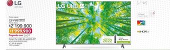 Jumbo Smart tv uhd 4k webos 60" oferta