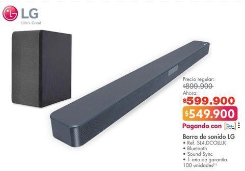 Metro Barra de sonido lg oferta