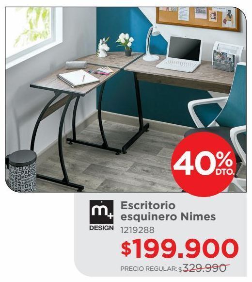 Easy Escritorio esquinero nimes oferta