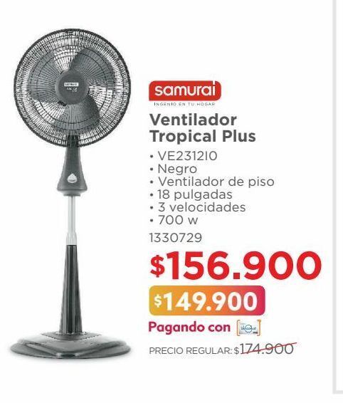 Easy Ventilador tropical plus • ve2312i0 oferta