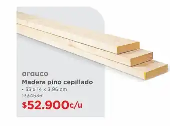 Easy Madera pino cepillado • 33 x 14 x 3.96 cm oferta
