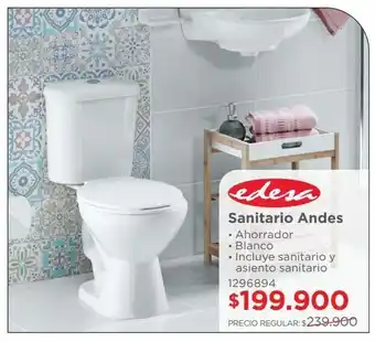 Easy Sanitario andes oferta
