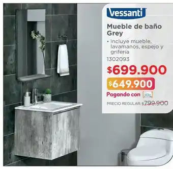 Easy Mueble de baño grey oferta