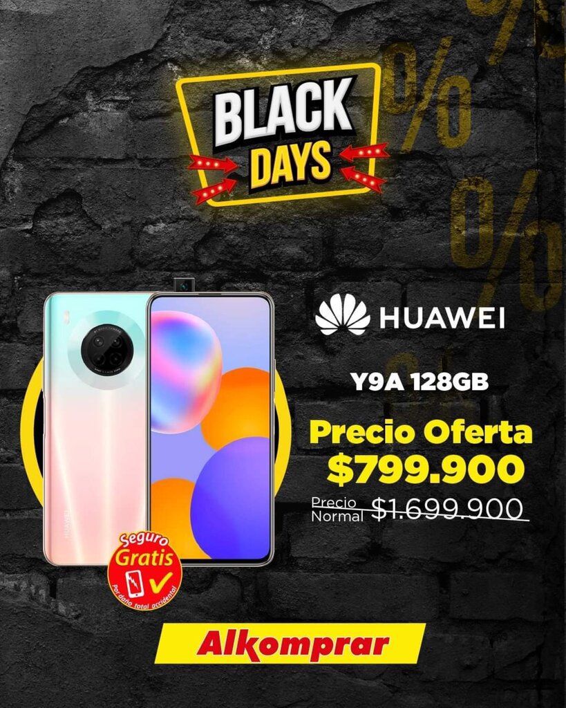 Alkomprar Huawei Y9A 128GB oferta