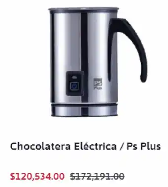 Almacenes La 13 Chocolatera Electrica / PS plus oferta