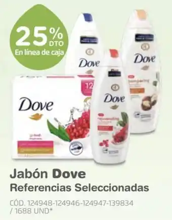 Makro Dove Jabón oferta
