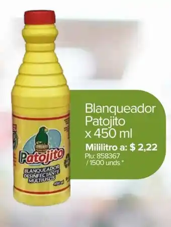 Blanqueador Patojito x 450ml