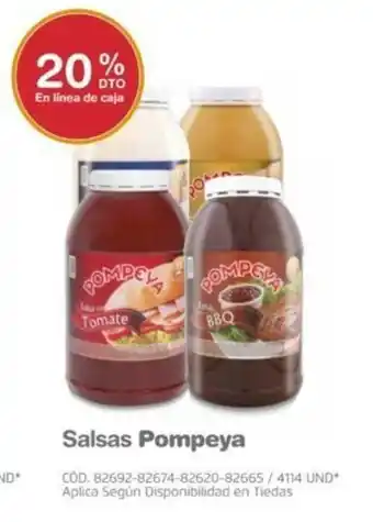 Makro Salsas Pompeya oferta