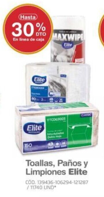 Makro Toallas, Paños y Limpiones Elite oferta