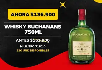 Whisky Buchanan's 750ml