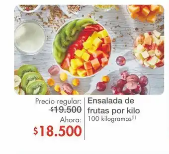 Metro Ensalada de frutas por klo oferta