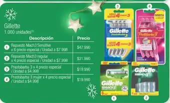 Jumbo Repuesto gillette oferta