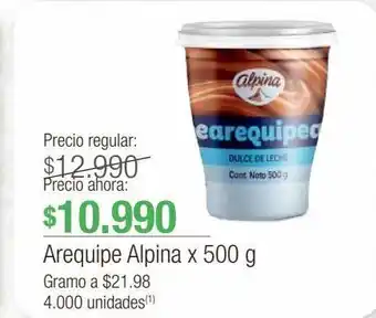 Jumbo Aarequipe alpina x 500g oferta