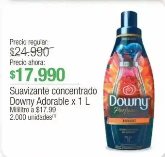 Jumbo Suavizante downy x 1l oferta