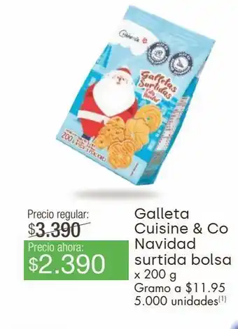 Jumbo Galletas cuisine & co x 200g oferta
