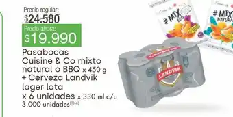 Jumbo Pasabocas cuisine & co oferta