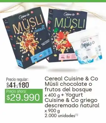 Jumbo Cereal cuisine & co x 400g oferta