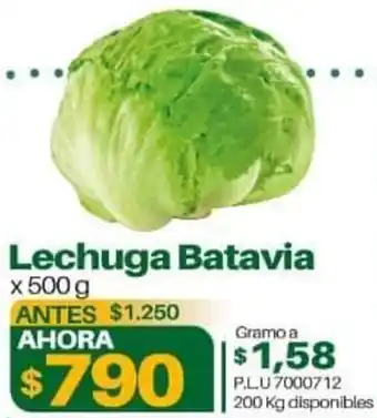 Lechuga Batavia 500g