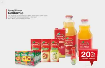 Makro California Jugos y Nectares oferta