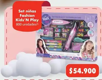 Metro Set niñas fashion kids´n play oferta