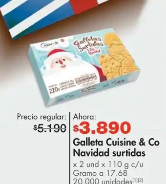 Metro Galletas cuisine & co oferta