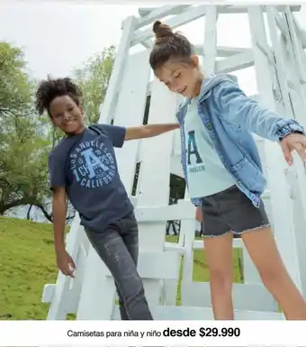 Jumbo Camisetas para niña y niñodesde oferta