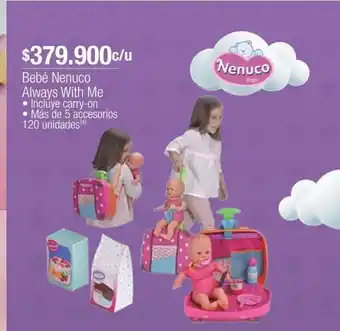 Jumbo Bebé nenuco oferta