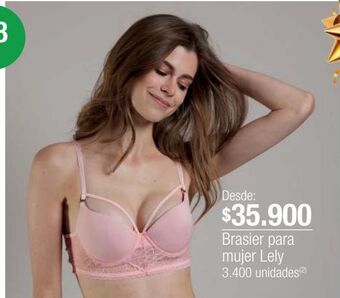 Jumbo Brasier para mujer lely oferta