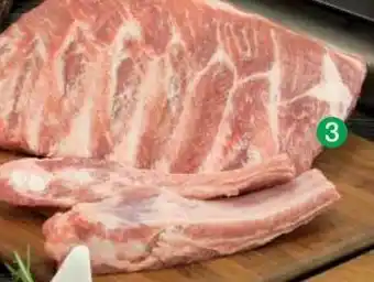 Jumbo Costilla de cerdo congelado x 500 g oferta