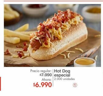 Metro Hot dog especial oferta