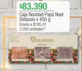 Jumbo Caja navidad papá noel delipavo x 450 g oferta