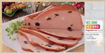 Pavo san nicolás x 1.250 g