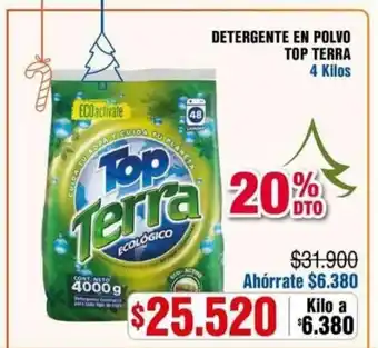 Alkosto Detergente en Polvo Top Terra 4 kilos oferta
