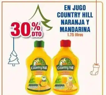 Alkosto En Jugo Country Hill Naranja y Mandarina 1.75 litros oferta