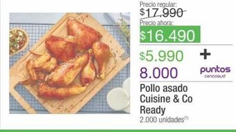 Jumbo Pollo asado cuisine & co ready oferta