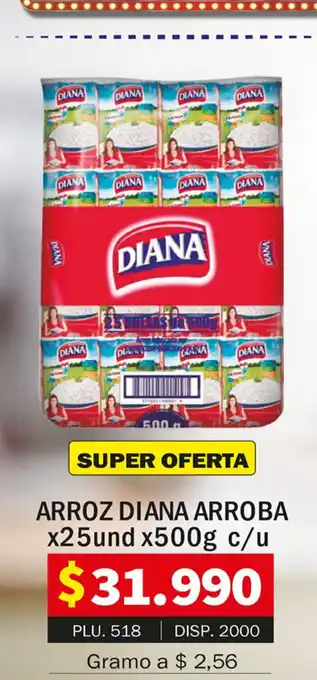Surtifamiliar Arroz Diana Arroba oferta