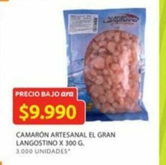 Ara Camaron Artesanal El Gran Langostino x 300 g oferta